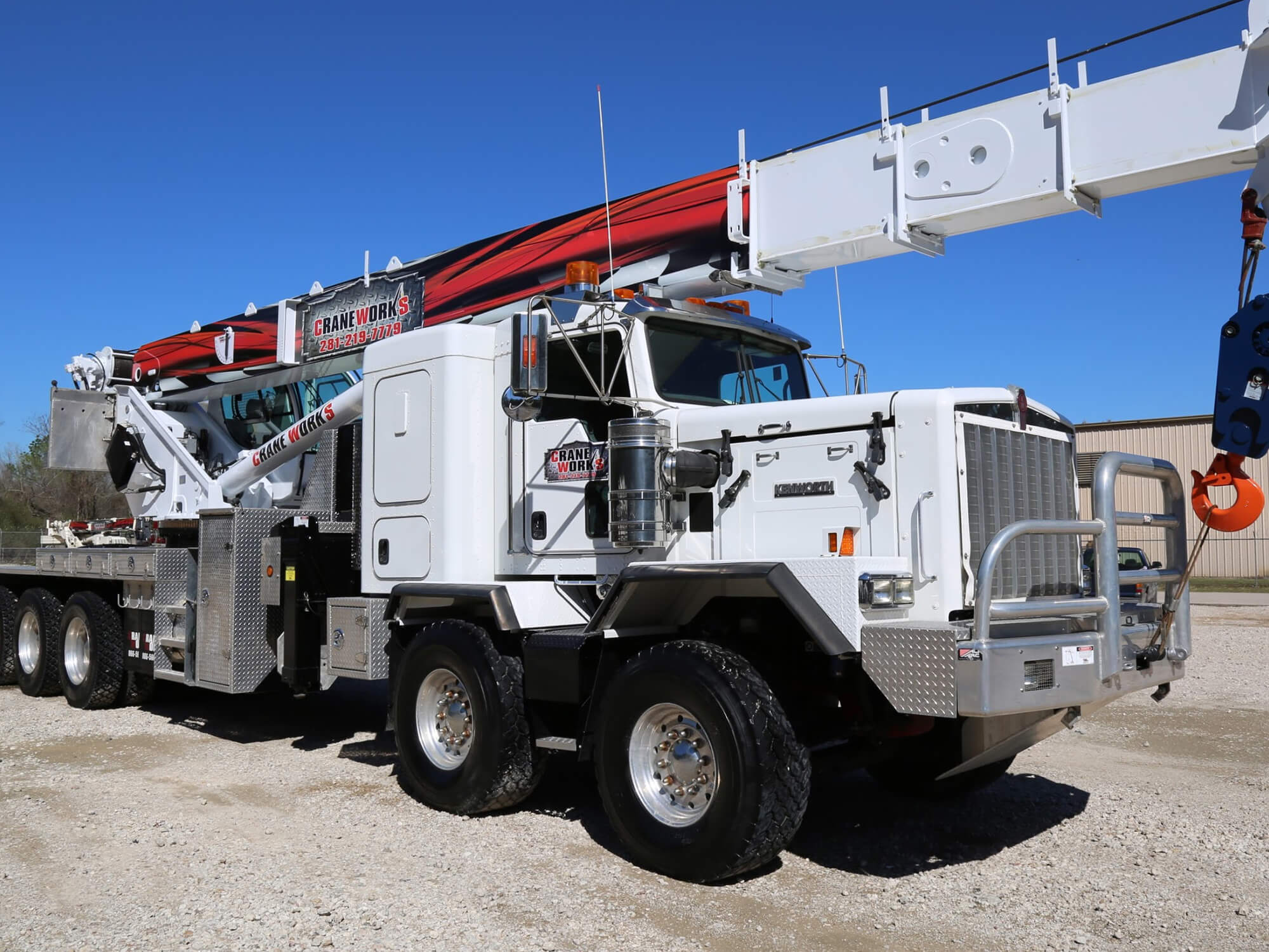 17 Ton Boom Truck Load Chart