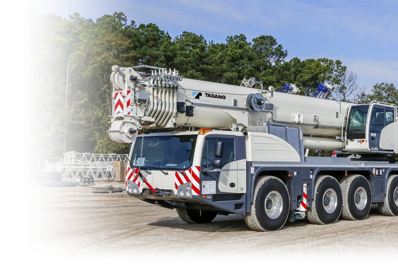 Tadano all terrain crane