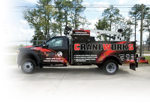 Mobile crane repair and maintenance