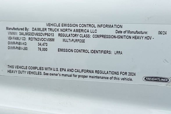 New IMT 32/222 K4 on New Freightliner 114SD+