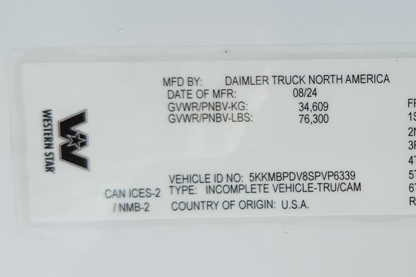 New Cranab TL12.2 on New Western Star 47X