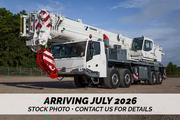 New Tadano GT-800XL-2 on New Tadano Carrier Tadano Carrier