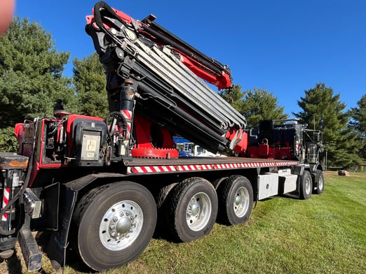 Used 2017 Fassi F2150RAL.2.28 xhe-dynamic on Used 2017 Kenworth T800