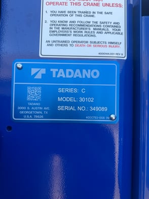 New Manitex 30102C on New Kenworth T480