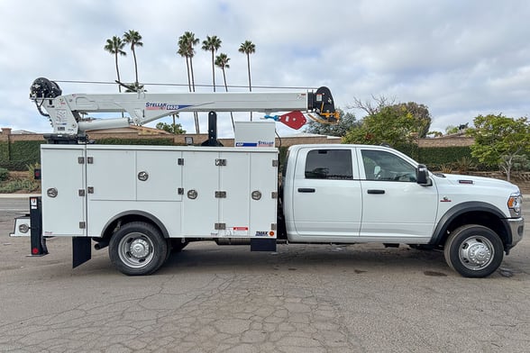 New Stellar 8630 with TMAX 1-11 aluminum body on New Ram 5500