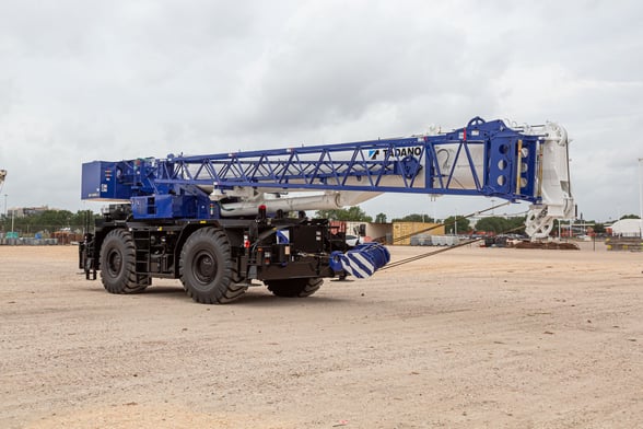New Tadano GR-1000XL-4 on New Tadano Carrier Tadano Carrier