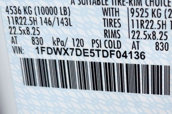 New IMT 10000-30 Dominator III 11' service body on New Ford F-750