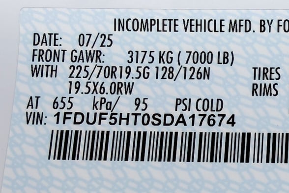 New Skylift SBA47I-MH on New Ford F-550