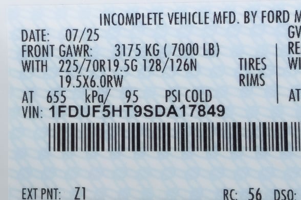 New Skylift SBA47I-MH on New Ford F-550