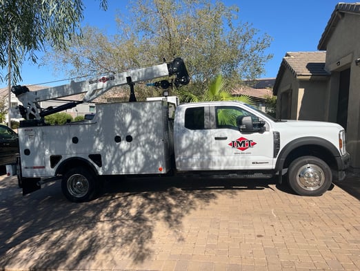 New IMT 5300-23 DSC30 Service body on New Ford F-550