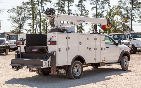 New IMT 7500-22 Dominator I Service body on New Ram 5500