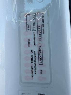 New Cormach 28200 E6 A.S.C. on New Kenworth T880