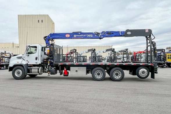 New Manitex PL 74 S on New Freightliner 114SD Plus