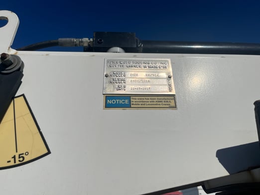 Used 2017 IMT 2020 with DSC20 service body on Used 2017 Ram 5500