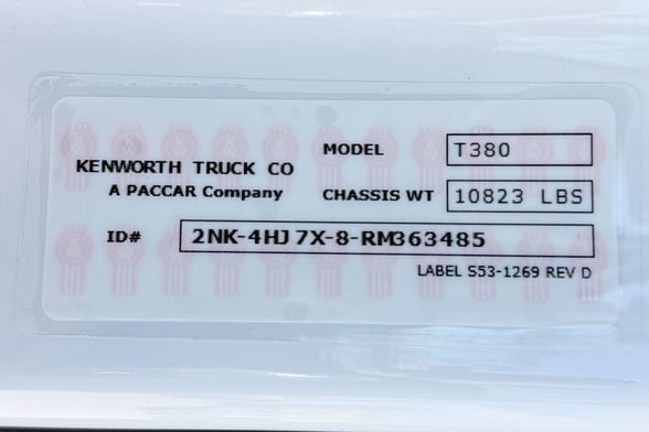 New IMT 12000 Dominator III Service body on New Kenworth T380