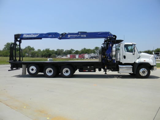 Used 2022 Manitex PL 74 S on Used 2022 Freightliner 114SD
