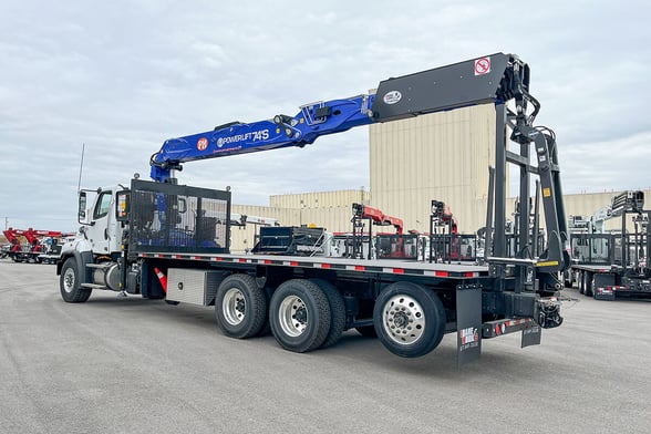 New Manitex PL 74 S on New Freightliner 114SD Plus