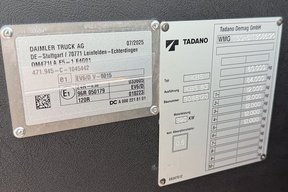 New Tadano AC 5.250L-2 on New Tadano Carrier Tadano Carrier