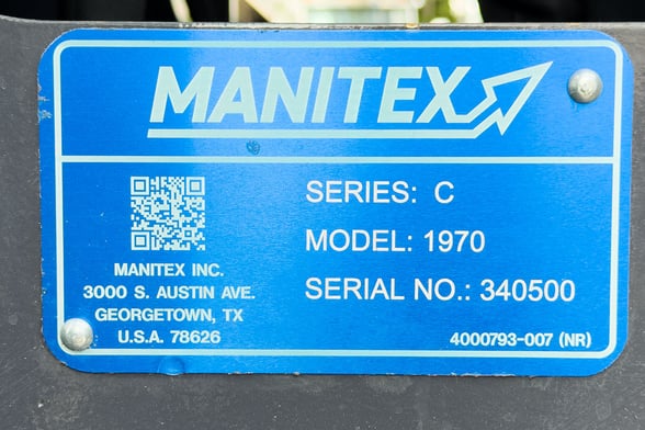 New Manitex 1970C on New Kenworth T380