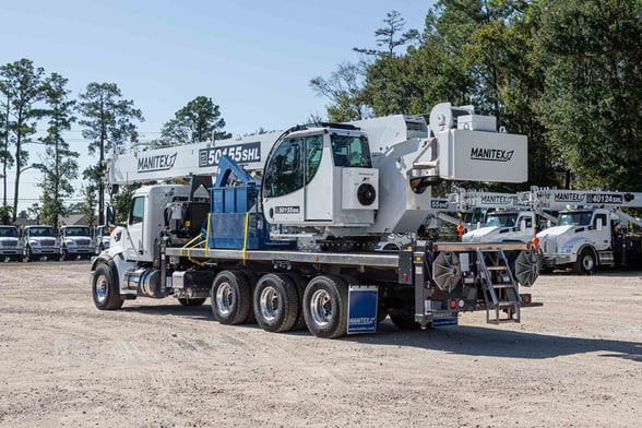 New Manitex 50155SHL on New Peterbilt 567
