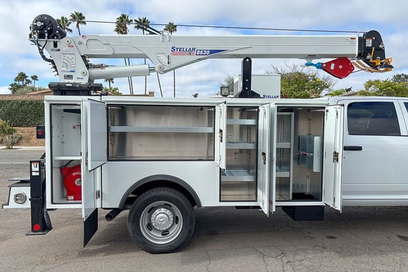 New Stellar 8630 with TMAX 1-11 aluminum body on New Ram 5500
