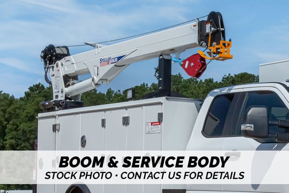 New Stellar 8630 with TMAX 1-11 aluminum body on New Ford F-550