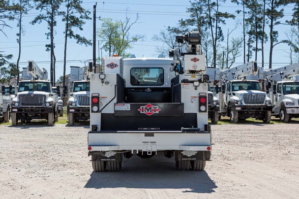 New IMT 12000 Dominator III Service body on New Peterbilt 537