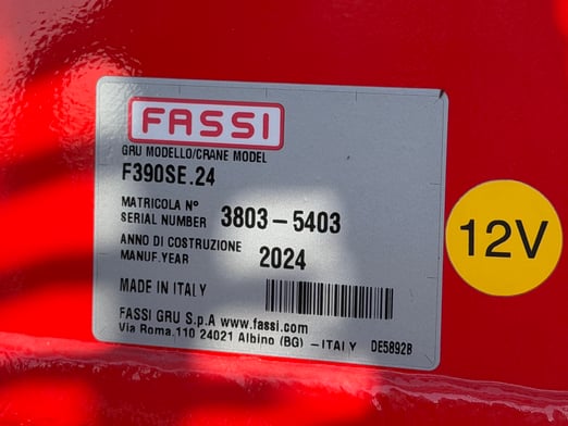 New Fassi F390SE.24 TSRC on New Freightliner 114SD Plus