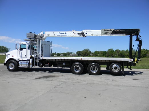 Used 2015 Cormach 30000 WB65 on Used 2015 Kenworth T800