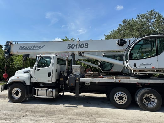 Used 2016 Manitex 50155S on Used 2017 Freightliner 114SD