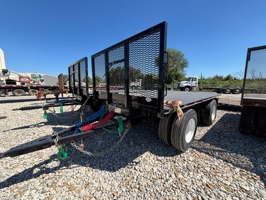 New CraneWorks 16SA Pup Trailer