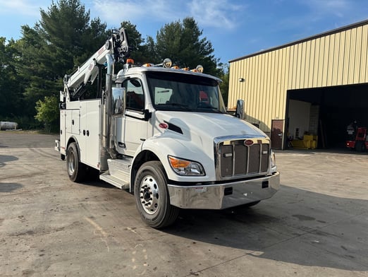 New IMT 12000 Dominator III Service body on New Peterbilt 536