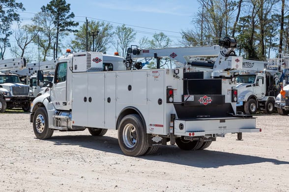 New IMT 12000 Dominator III Service body on New Peterbilt 537