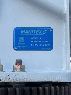 New Manitex 50155SHL on New Kenworth T880