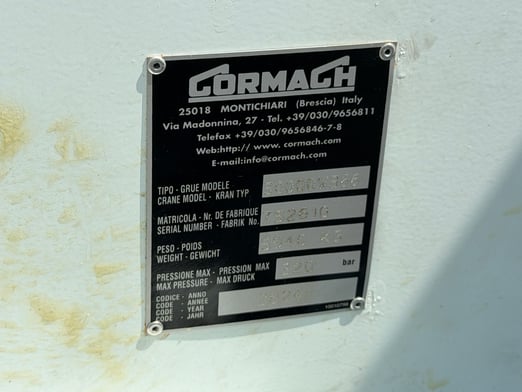 New Cormach 30000 WB66 GCRC on New Freightliner 114SD Plus