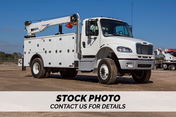 New Stellar 12630 TMAX 2-14 service body on New Peterbilt 537
