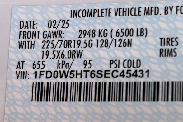 New IMT 7500-22 Dominator I Service body on New Ford F-550