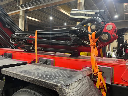 Used 2019 Fassi F1950RAFM.2.25 on New Kenworth T880
