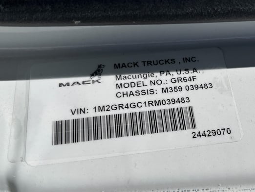 New Cormach 34000 E6F64 A.S.C. Plus on New Mack Granite 64FR
