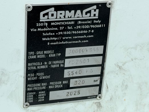 New Cormach 30000 WB66 GCRC on New Western Star 47X