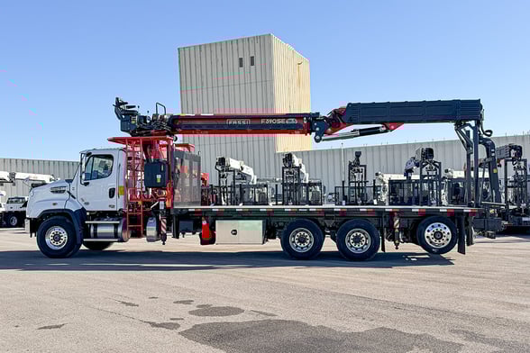 New Fassi F390SE.24 TSRC on New Freightliner 114SD Plus