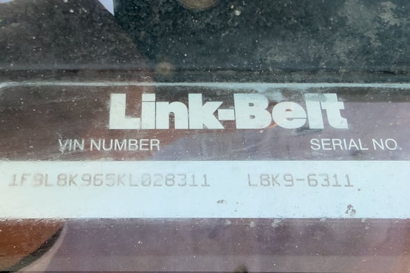 Used 2019 Link-Belt HTC 8660