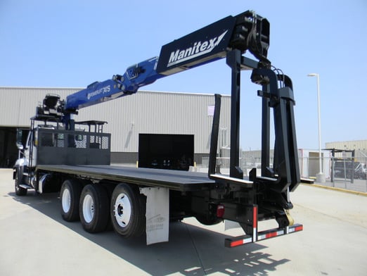Used 2022 Manitex PL 74 S on Used 2022 Freightliner 114SD