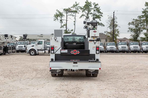 New IMT 10000-30 Dominator III 11' service body on New Ford F-750