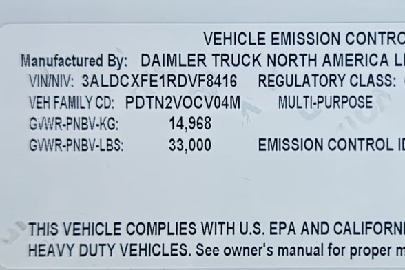 New Versalift VN-555-MHI on New Freightliner M2 106