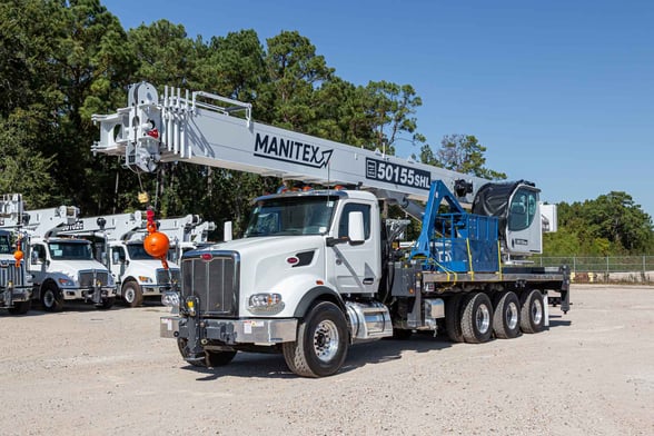 New Manitex 50155SHL on New Peterbilt 567