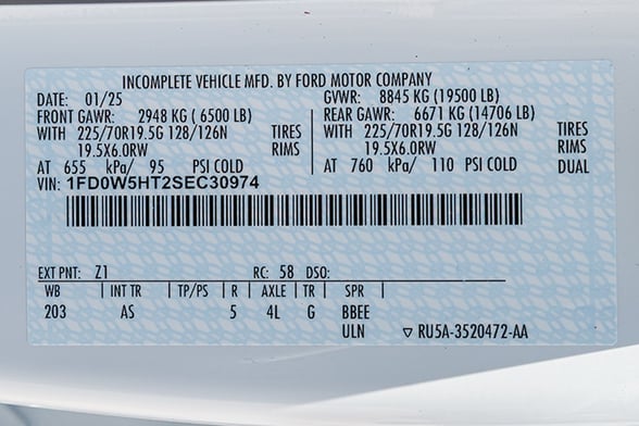 New Stellar 8630 with TMAX 1-11 aluminum body on New Ford F-550