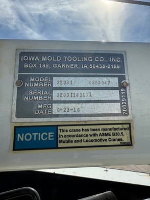 Used 2019 IMT 3203i DSC20 Service body on Used 2018 Ram 5500