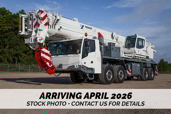 New Tadano GT-800XL-2 on New Tadano Carrier Tadano Carrier