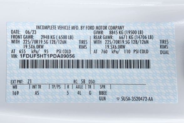 New Versalift VST-40-I on New Ford F-550